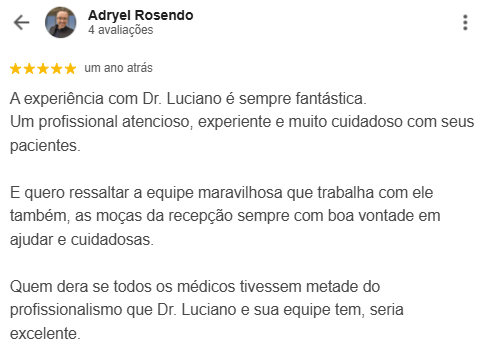 Avaliação de paciente