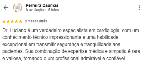 Avaliação de paciente